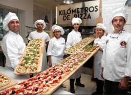Logo de Kilómetros de pizza