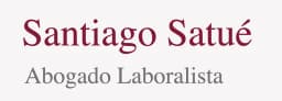 Logo de Santiago Satué Abogado Laboralista