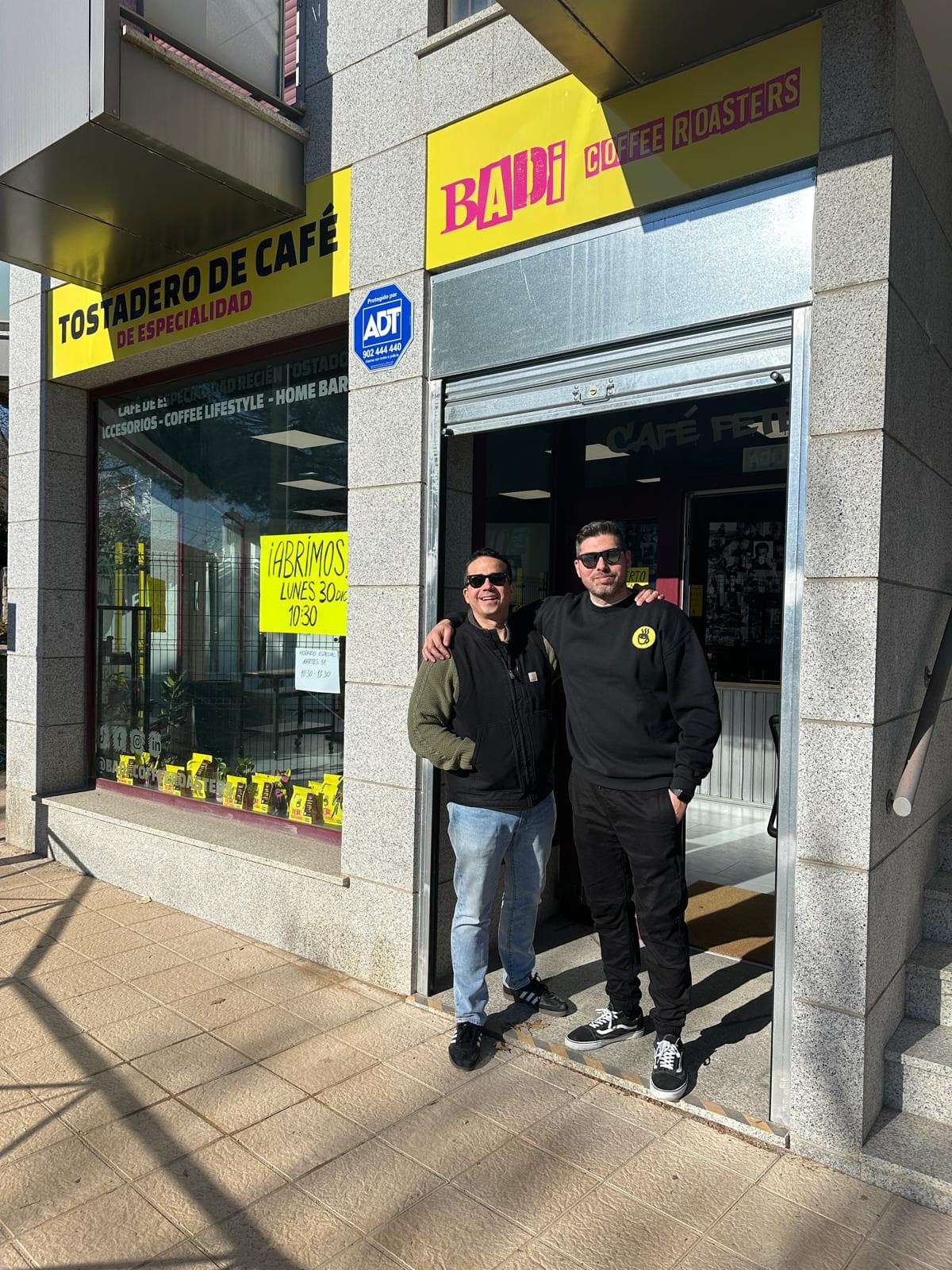 Fundadores de BADi Coffee Roasters